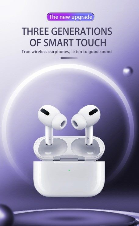 EarPods Pro, Wireless Earbuds. High Quality.