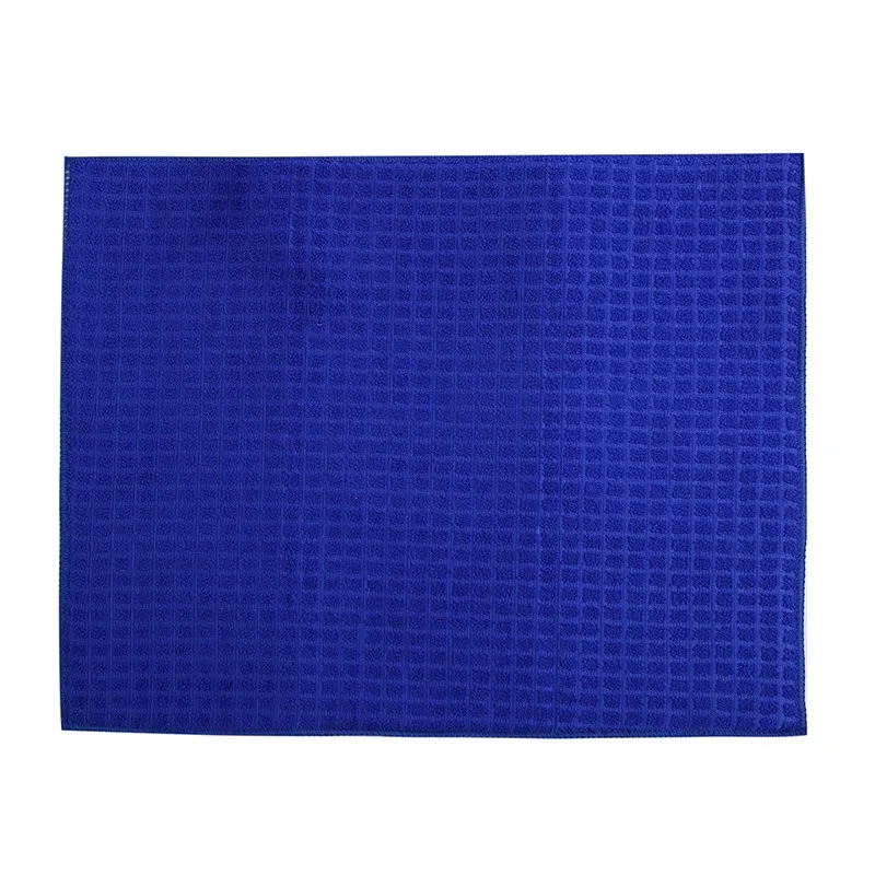 Microfiber Sponge Composite Small Grid Coaster Kitchen Supplies