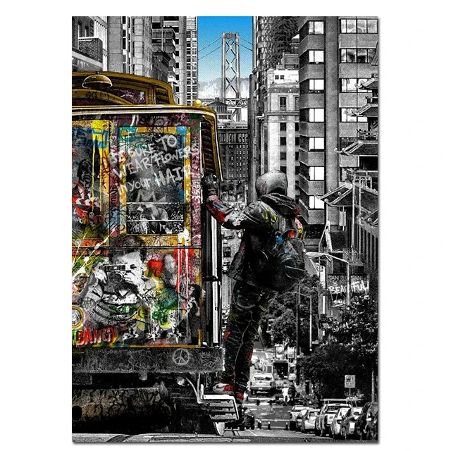 Graffiti Art Poster Street Pop Art Decoration