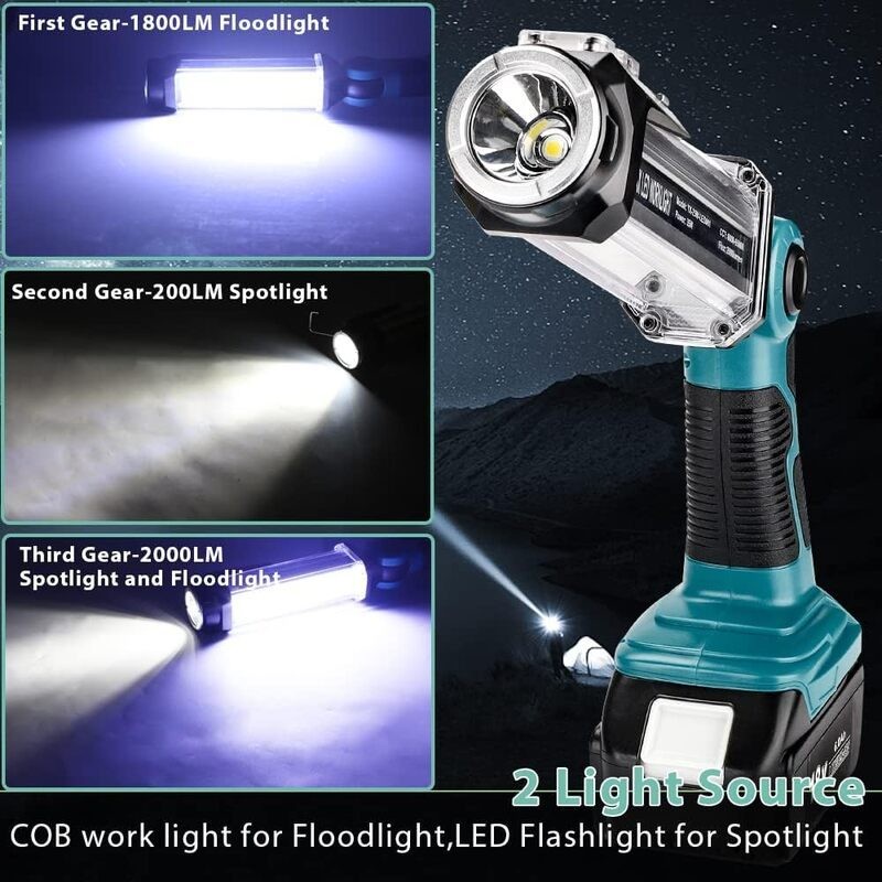 Cordless LED Work Light Power by Makita battery