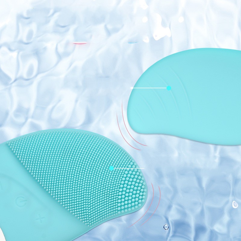 Wireless Charging Silicone Face Brush