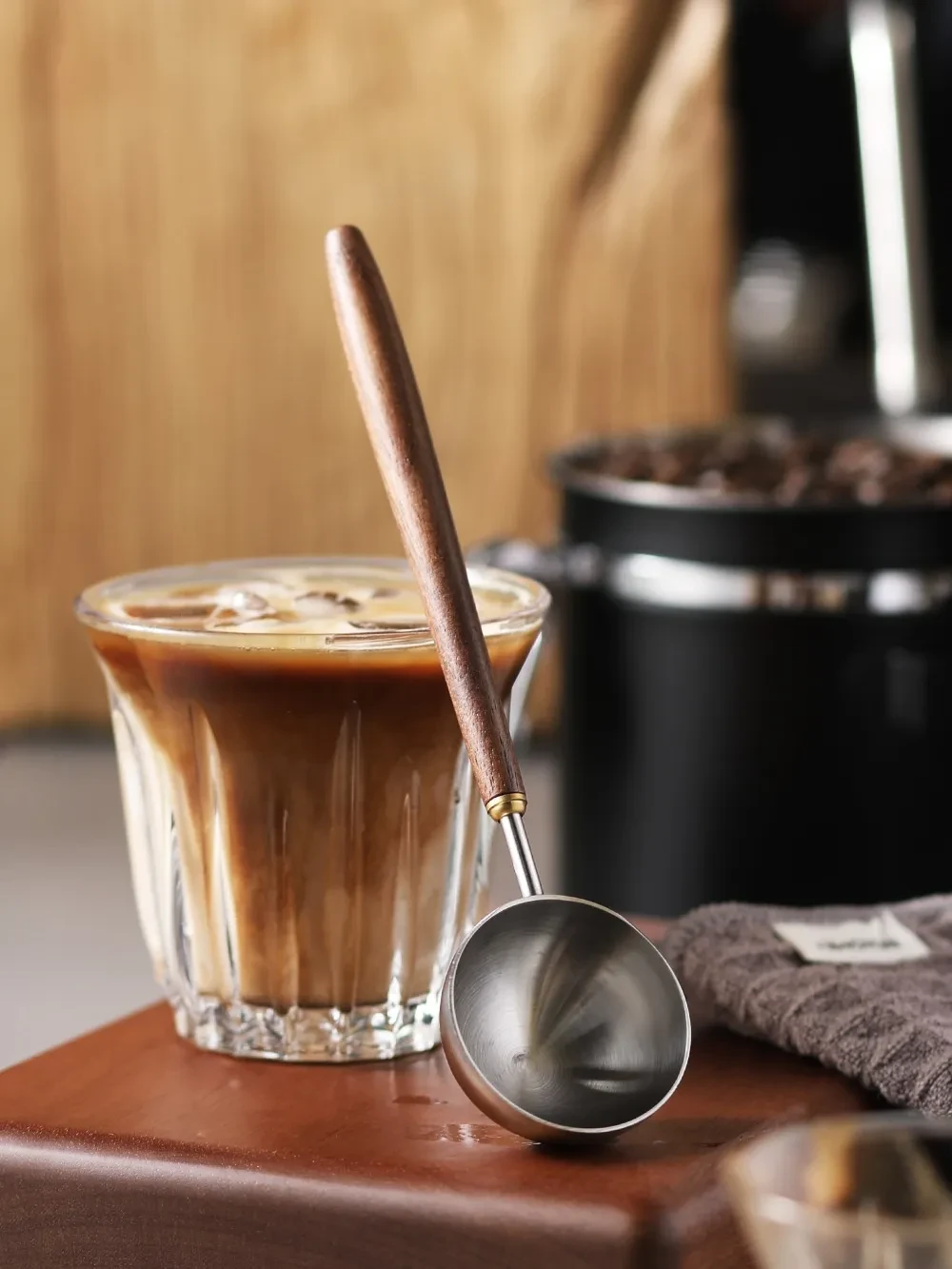 Stainless Steel Household Good-looking Measuring Spoon Quantitative Spoon