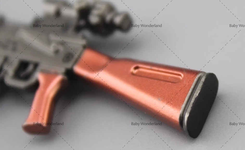 1/12 Ratio AKM Automatic Rifle Soldier Weapon Model