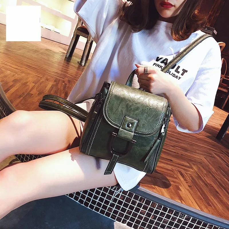 One Shoulder Summer Mini Soft Leather Bag