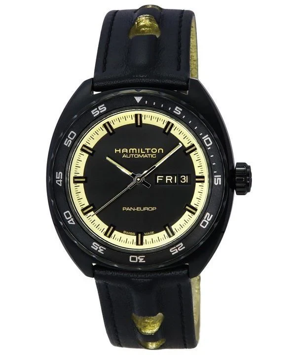 Hamilton American Classic Pan Europ Day Date Automatic H35425730 Men's Watch