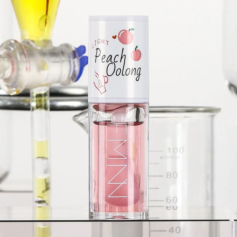 Peach Milk Honey Lip Oil Relieves Dryness, Moisturizing Lip Gloss