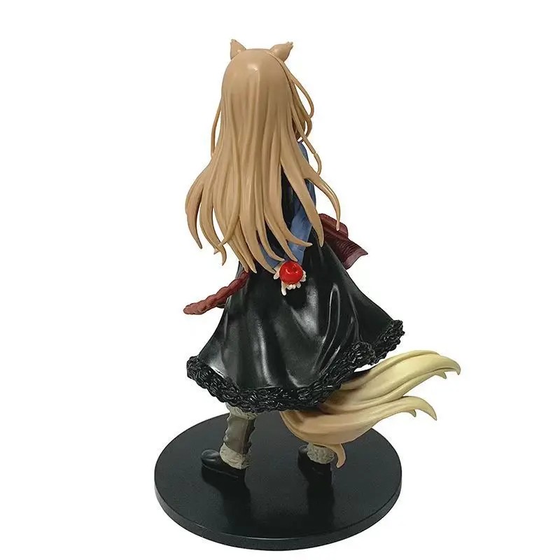 17cm Holo Wink Anime Figure Model  Wolf Tail Girl PVC Action Figure