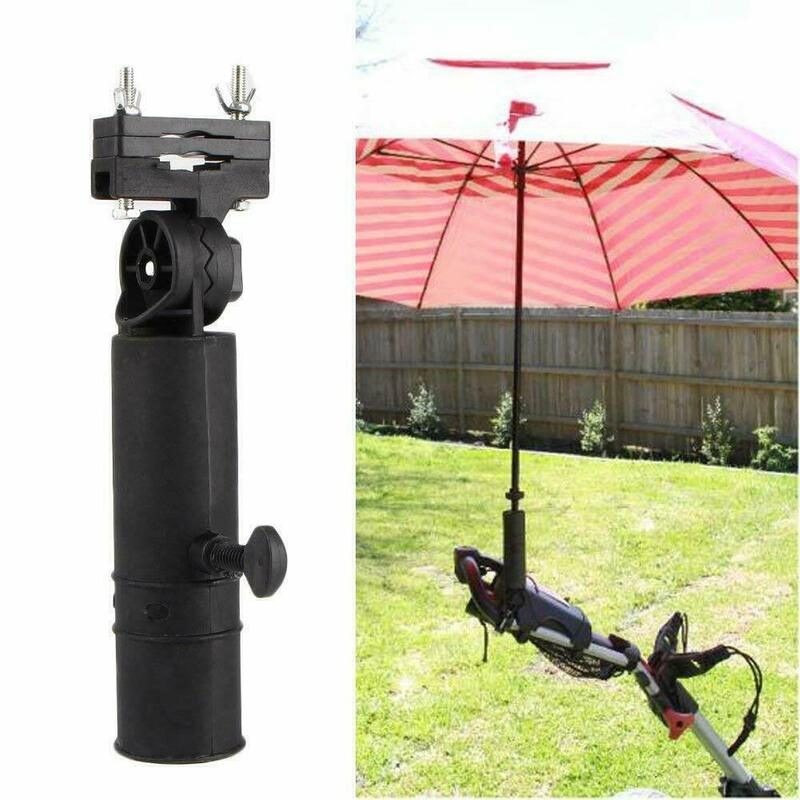 Golf Cart Umbrella Holder Trolley Stand Push Cart Handle