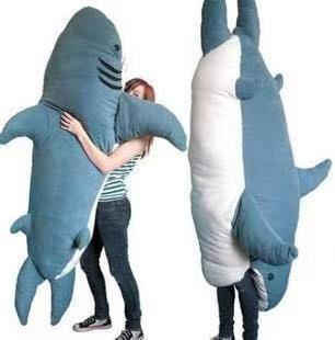 Shark Sleeping Bag Plush Toy 2m