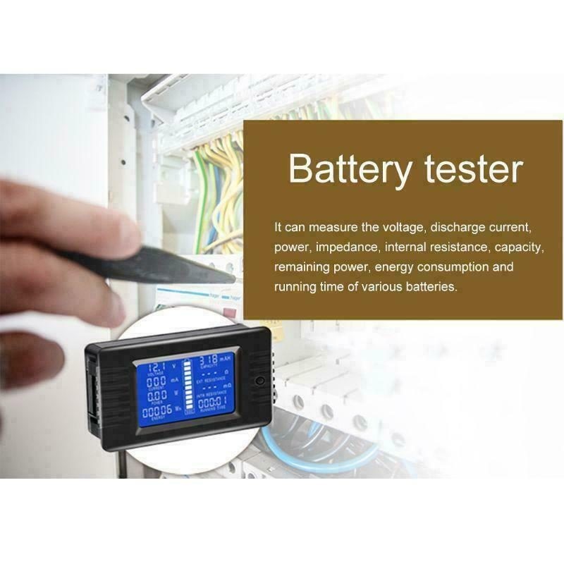 Battery Monitor Current Power Meter 200A Shunt