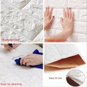 Brick Wallpaper Wall STICKERS 77*70cm 3D