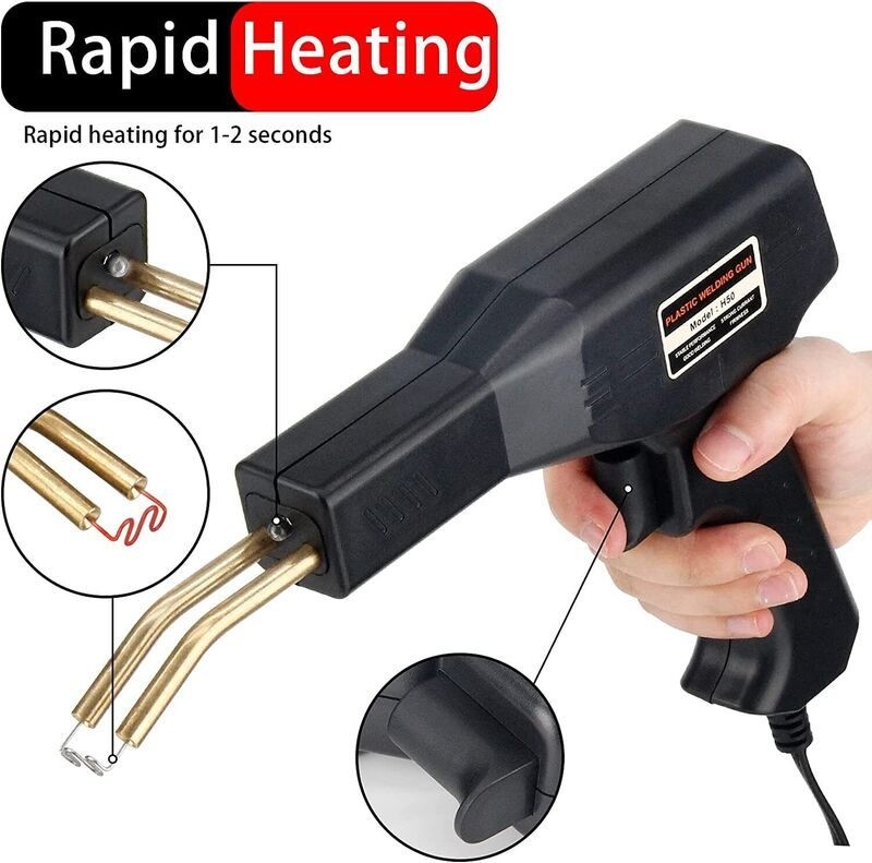 Hot Stapler Machine Plastic Welder Repairing Kit