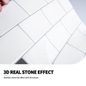 Self Adhesive Wallpaper 3D Wall Tiles 5 Sheets