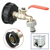 IBC Tank Adapter To Brass Garden Tap 1/2" Hose