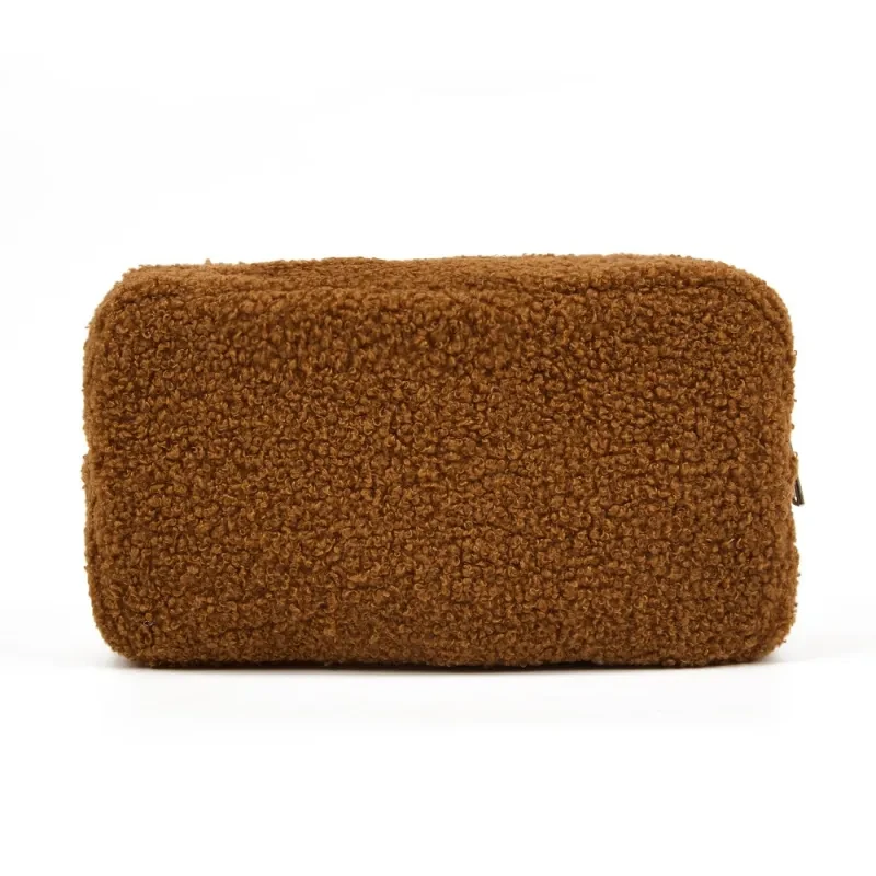 Large Capacity Velvet Skincare Bag
