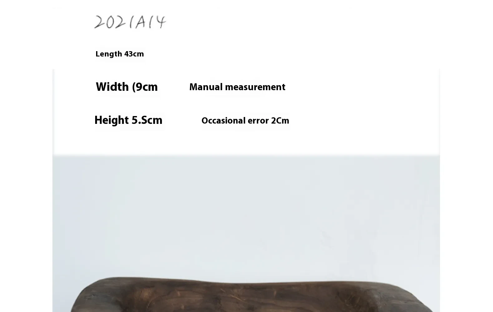 Wooden Tray Coffee Table High-end Fruit Basin Wooden Creative Tray Decoration