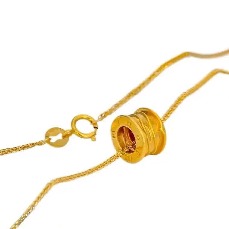 Rose Gold Happiness Round Pendant