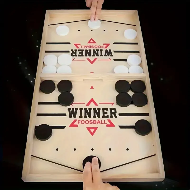 Fast Wooden Chessboard Strategy Game