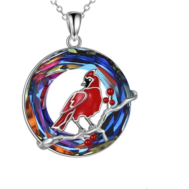 Animal Crystal Female Pendant Necklace