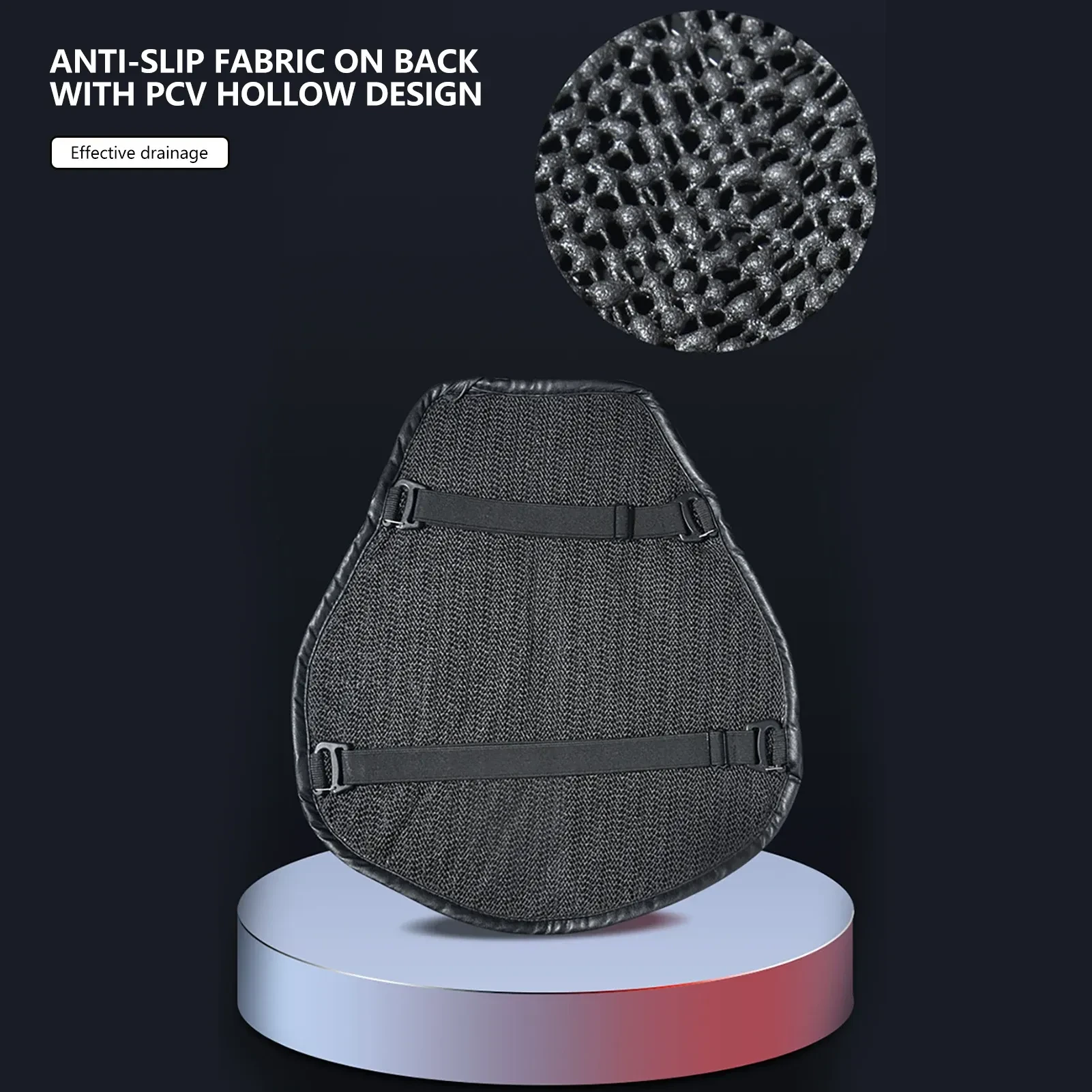 Motorcycle Cushion Shock Absorption Thickened, Sun Proof And Breathable