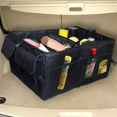 Car storage can store and organize packages