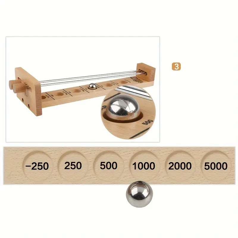 Interactive Wooden Stickball Game
