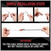 Fiberglass Wire Running Electrical Cable Pulling Fish Tape