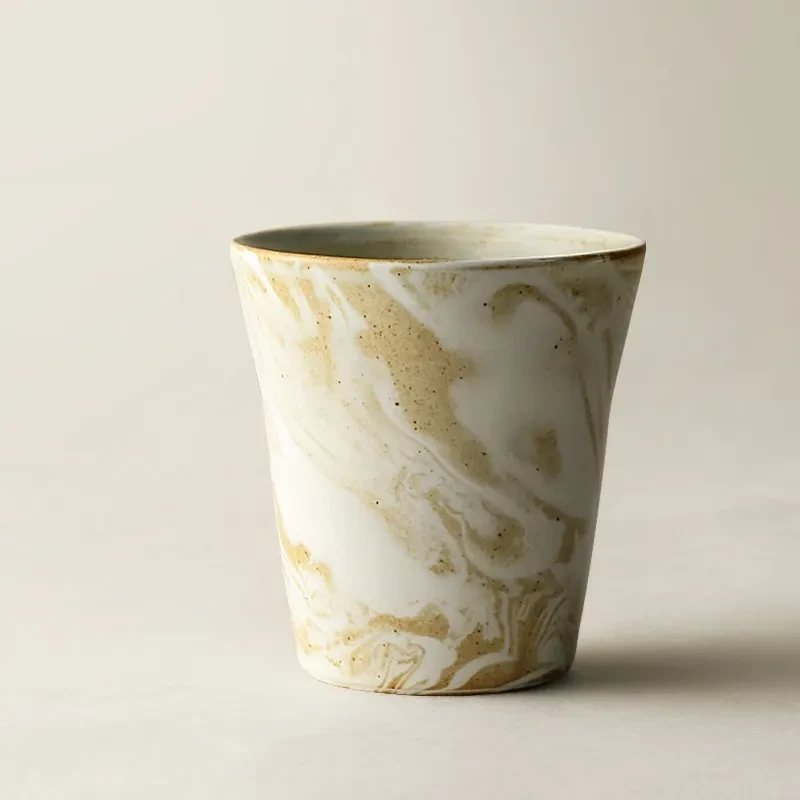 Manual Flambe Salad Bowl Household Retro Tableware Cup