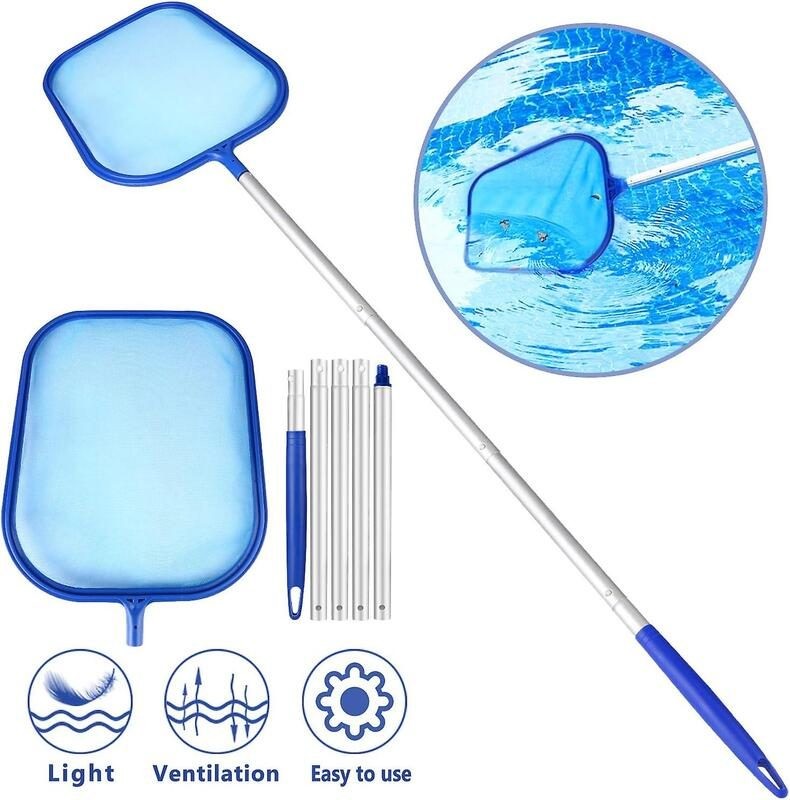 Swimming Pool Leaf Skimmer Net Pole