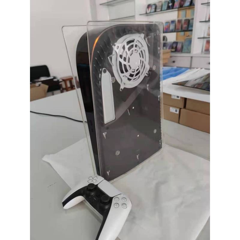 ABS Transparent Skin Hard Shell Case Cover Replacement Plate for PS5 DE Gaming Console PS5 Host Cover