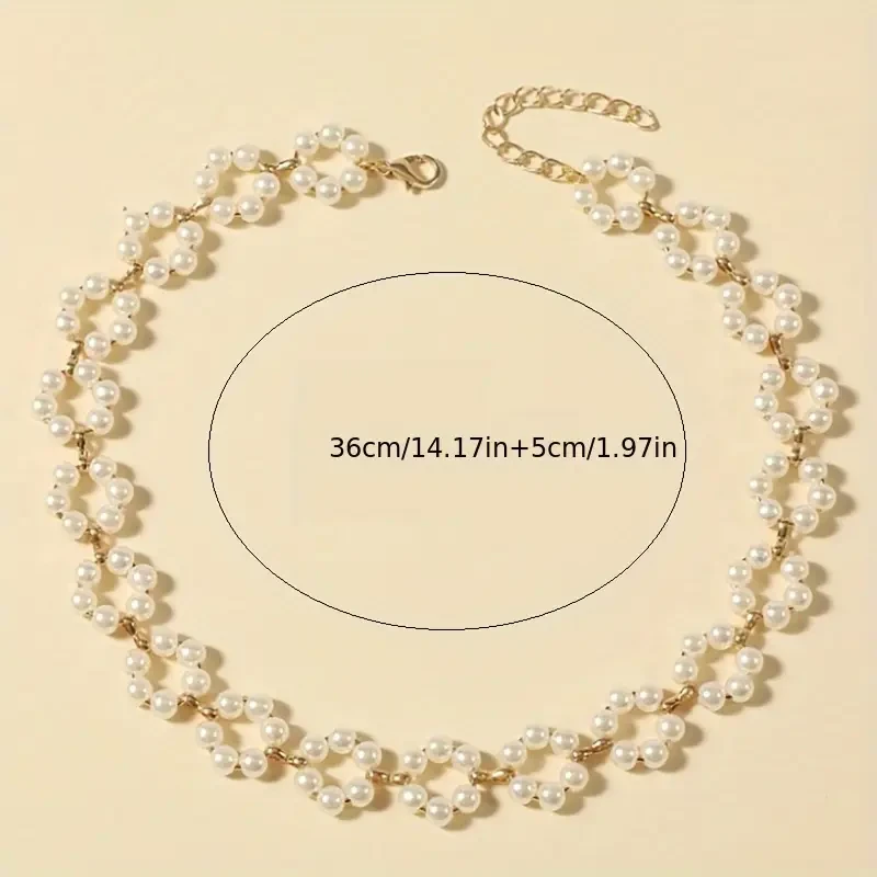 Elegant Vintage-Inspired Faux Pearl
