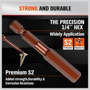 HORUSDY Hex Key Allen Drill Bit Set