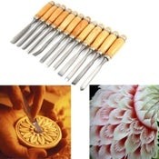12PCS Wood Carving Knife Hand Chisel Set