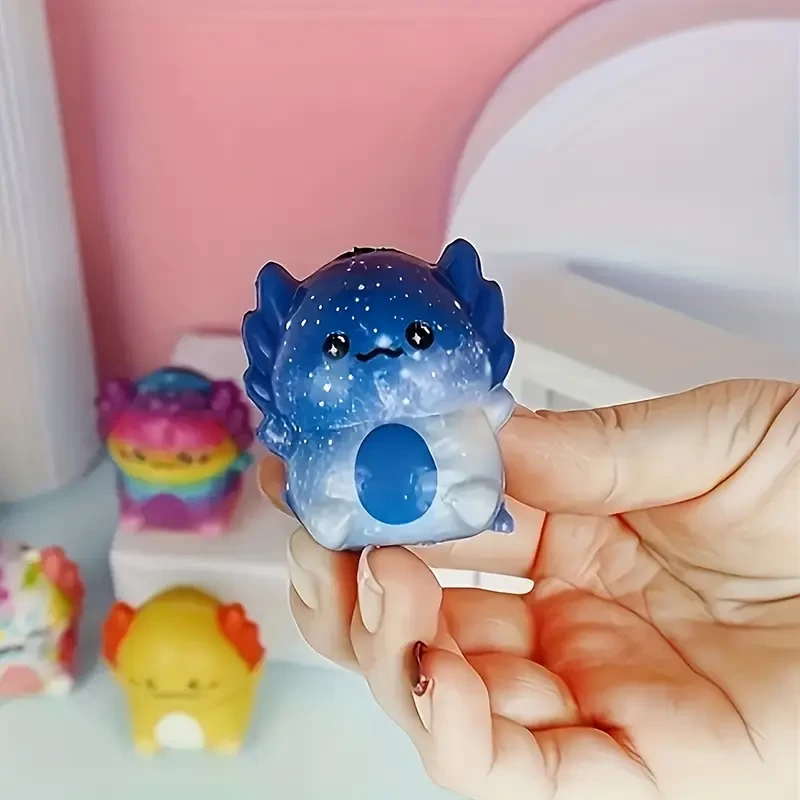 24-Pack Axolotl Squishy Toys