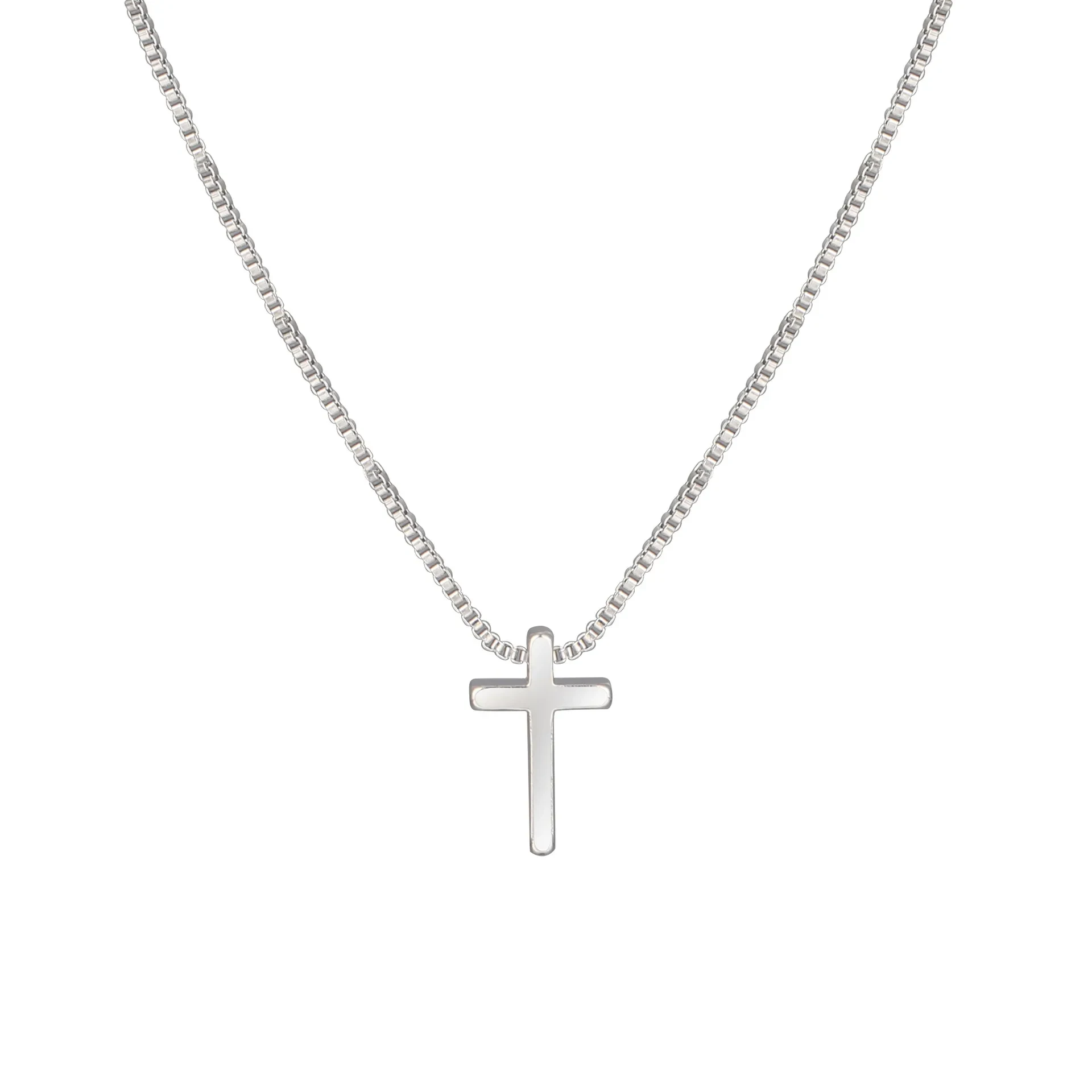 Women's Simple Cross Pendant Necklace