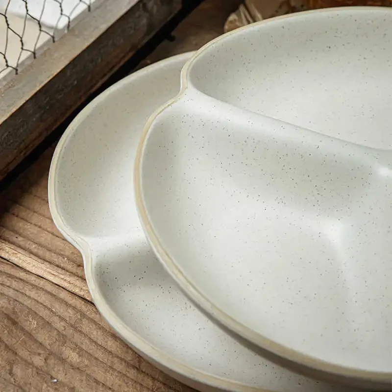 Home Ceramic Retro Hand-painted Cute Long Spoon