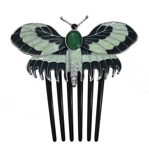 TITANIC Rose Butterfly Hairbrush