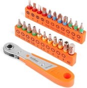 HORUSDY Ratchet Wrench Screwdriver Hex Torx Bit Set