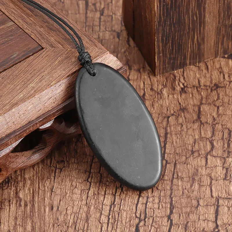Natural Graphitoid New Olive Pendant