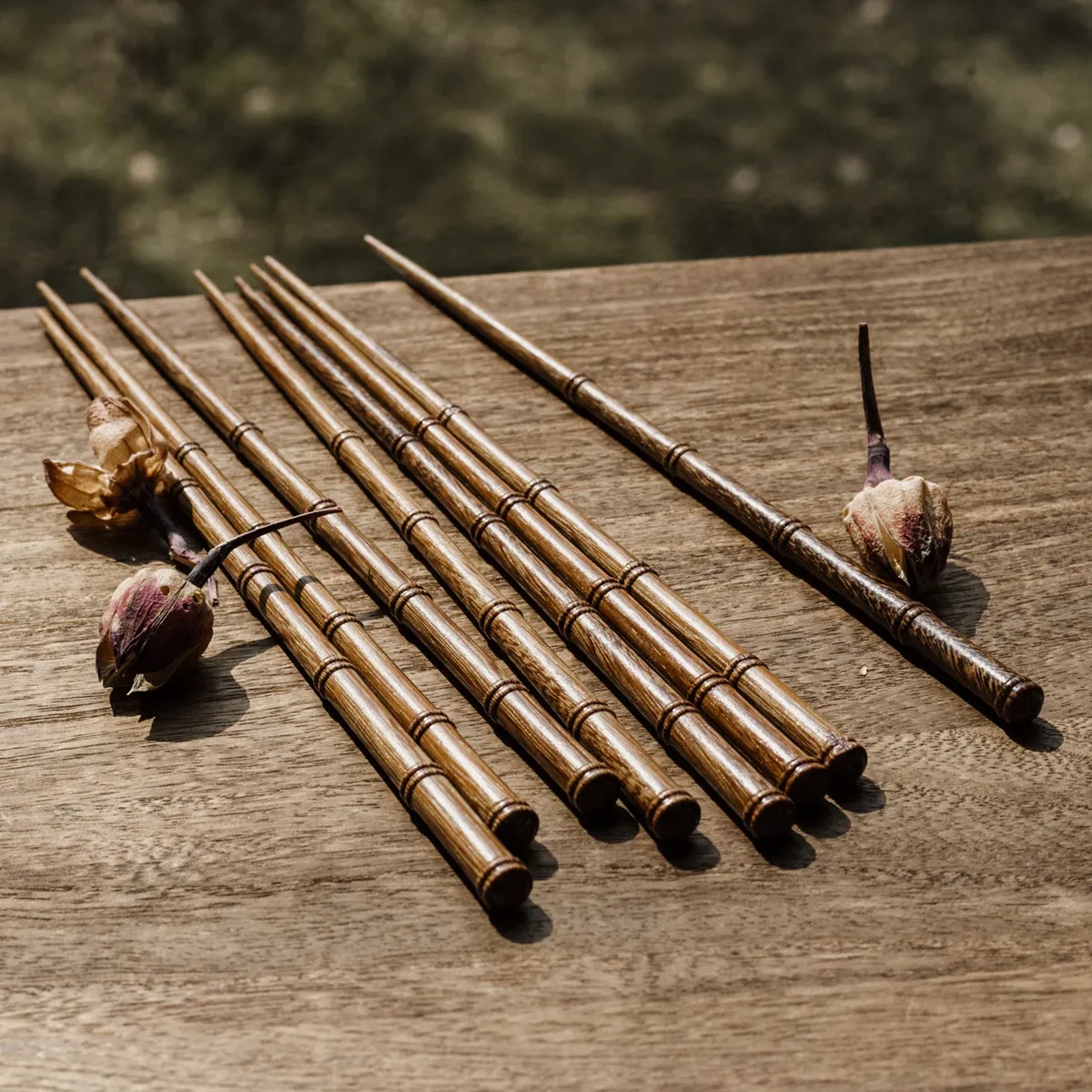 Door Frame Bamboo Sashimi Pointed Chopsticks