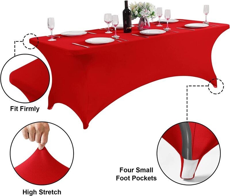 Wedding Table Cover Table Cloths Red