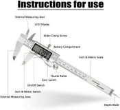 Vernier Caliper LCD 150mm