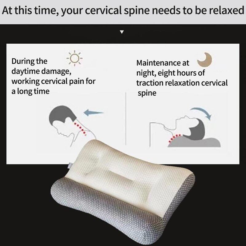 Ergonomic Pillow Neck Support