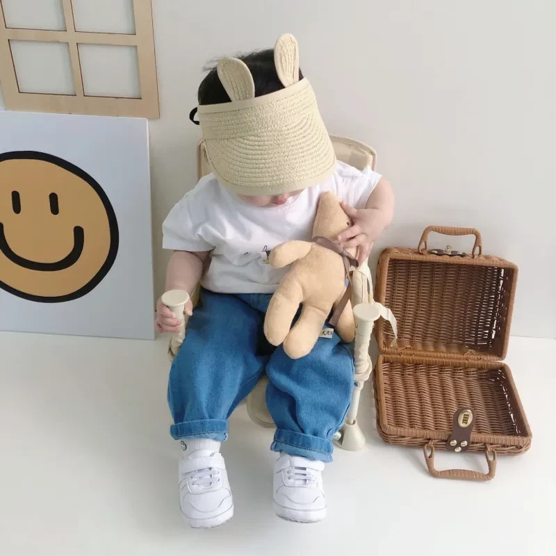 Child Sun-proof Visor Straw Hat