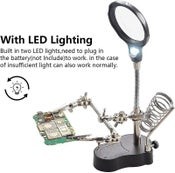 Magnifier Soldering Station