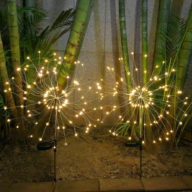 Garden Solar Light Outdoor Firework Lights