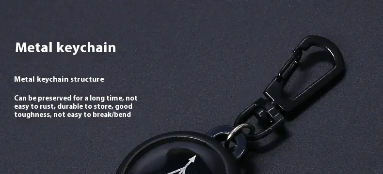 Outdoor Anti-theft Wire Rope High Rebound Retractable Key Ring