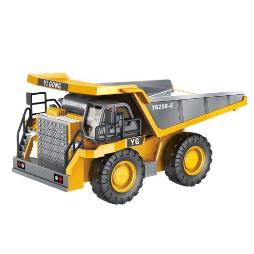 Alloy Engineering Vehicle Remote Control Dump Truck Children's Toy