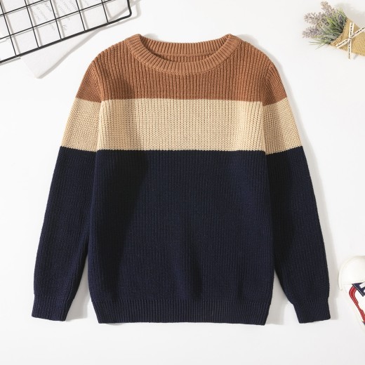 Boys' Thick Knitted Sweater