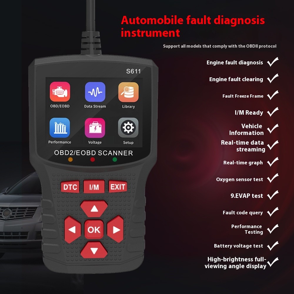 Voltage Battery Tester For Automotive Engines